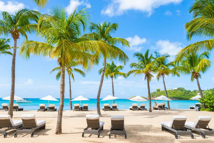 Image du carlisle bay antigua beach offert par VosVacances.ca
