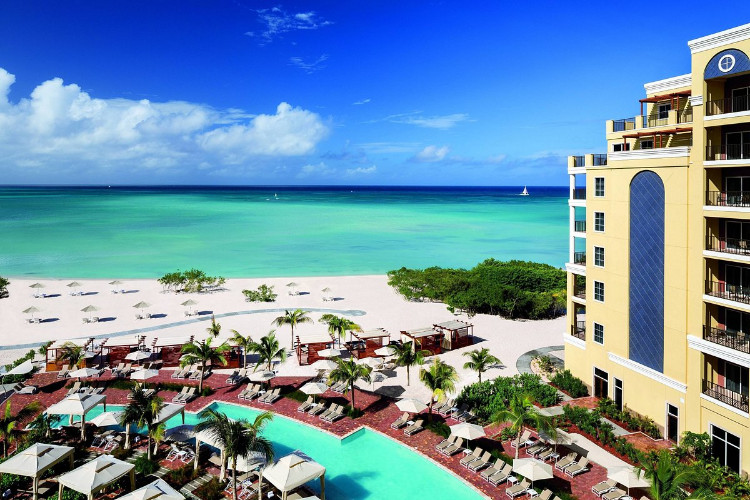 Image du the ritz carlton aruba beach offert par VosVacances.ca