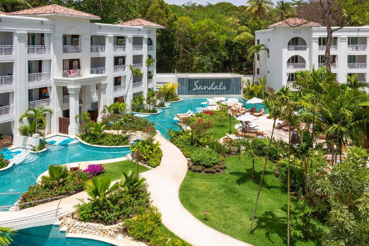 Image principale de l'hôtel Sandals Barbados (pas Royal) offert par VosVacances.ca