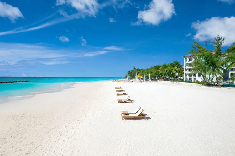 Image du sandals royal barbados beach offert par VosVacances.ca