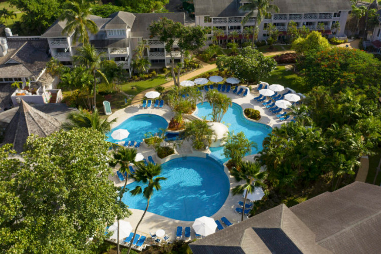 Image du the club barbados resort and spa balcony offert par VosVacances.ca