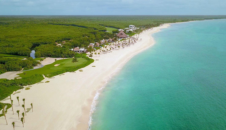 Image principale de l'hôtel Fairmont Mayakoba offert par VosVacances.ca