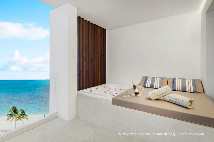 Image du majestic mirage costa mujeres beach offert par VosVacances.ca