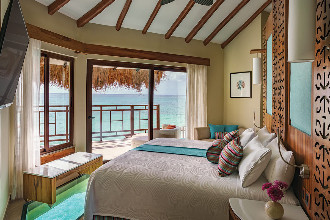 Image du palafitos overwater bungalows beach offert par VosVacances.ca