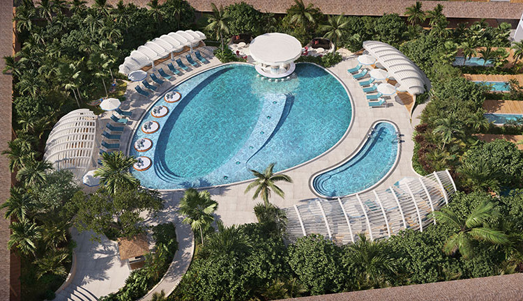 Image du w punta cana beach offert par VosVacances.ca